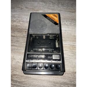 Vintage GE General Electric 3-5015C Cassette Tape Player/Recorder